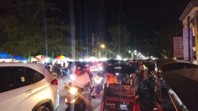 Kota Limboto Macet Total Sejak Pukul 18.00 WITA, Pengunjung Padati Gelar Seni Budaya PENAS XVII