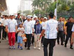 Jelang HUT Bhayangkara ke-80, Kapolri Gelar Olahraga Bersama dan Buka Pekan Olahraga Polri