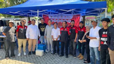 Kobarkan Semangat Pancasila, Ormas Oi dan PMI Gorontalo Gelar Aksi Donor Darah Kemanusiaan