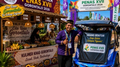Rezeki Naik Kelas: Bentor dan UMKM Gorontalo Berterima Kasih ke Gubernur Gusnar Ismail Usai PENAS XVII