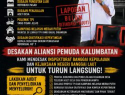 Aliansi Pemuda Kalumbatan Desak Kejari Banggai Laut dan Inspektorat Audit Dugaan Persoalan Desa