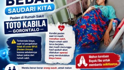 Terkendala Biaya dan Status BPJS Tidak Aktif, Warga Kurang Mampu Bone Bolango Butuh Operasi Darurat Perlengketan Usus
