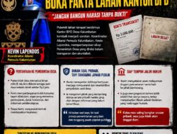 Polemik Lahan BPD Kalunbatan Bangkep, Kevin Minta Bukti, Bukan Klaim.