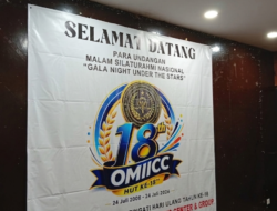 Di Tengah Harlah ke-18 OMIICC di Jakarta, OMI Gorontalo Sampaikan Permohonan Maaf dan Komitmen Perkuat Kinerja