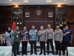 Perkuat Sinergi, Kapolda Gorontalo Terima Audiensi Kepala OJK Sulawesi Utara