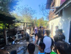 Satbrimob Polda Gorontalo Tangani Dua Kebakaran dalam Satu Hari, Respons Cepat Dapat Apresiasi