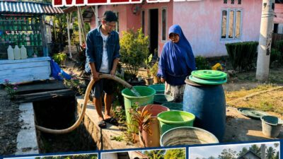 Warga Kesulitan Air, Aleg Anton Abdullah  Hadir Langsung di tengah Masyarakat