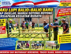 ‎Baku Lupi Bailo dan Bailo Baru Siap Digelar, Warga Mulai Persiapkan Panggung dan Berbagai Perlengkapan