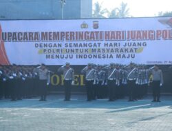 Polda Gorontalo Gelar Upacara Hari Juang Polri, Kenang Proklamasi Polisi 1945
