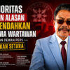 Senioritas Bukan Alasan Merendahkan Sesama Wartawan — Aturan Dewan Pers Tegaskan Setara
