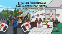 Aliansi September Gelap Gelar Aksi di DPRD Tolitoli, PMII Tegaskan Kawal Tuntutan hingga Tuntas