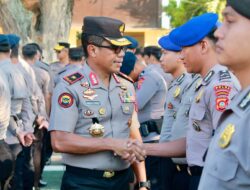 Brigjen Pol. Simson Zet Ringu Pimpin Apel Terakhir di Polda Gorontalo: Tidak Ada Kata Perpisahan