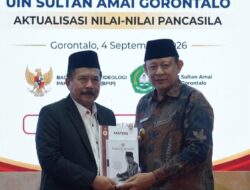 Jejak Historis Dibalik Penghargaan UIN Sultan Amai Gorontalo untuk Gubernur Gusnar Ismail