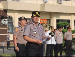 Arahan Perdana Wakapolda Gorontalo: Tingkatkan Kamtibmas, Cegah Karhutla dan Jaga Integritas
