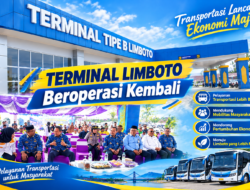 Gubernur Gusnar Aktifkan Kembali Terminal Limboto: Semua Kendaraan Wajib Masuk, Tidak Lagi Naik-Turun di Luar
